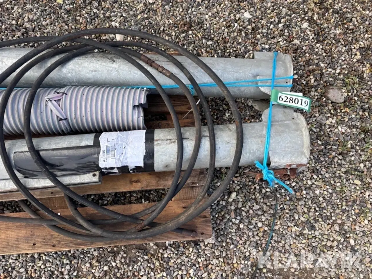 Billede 9 - Kornsnegl JE-MA T31 til vogn – hydraulisk med elektrisk start/stop