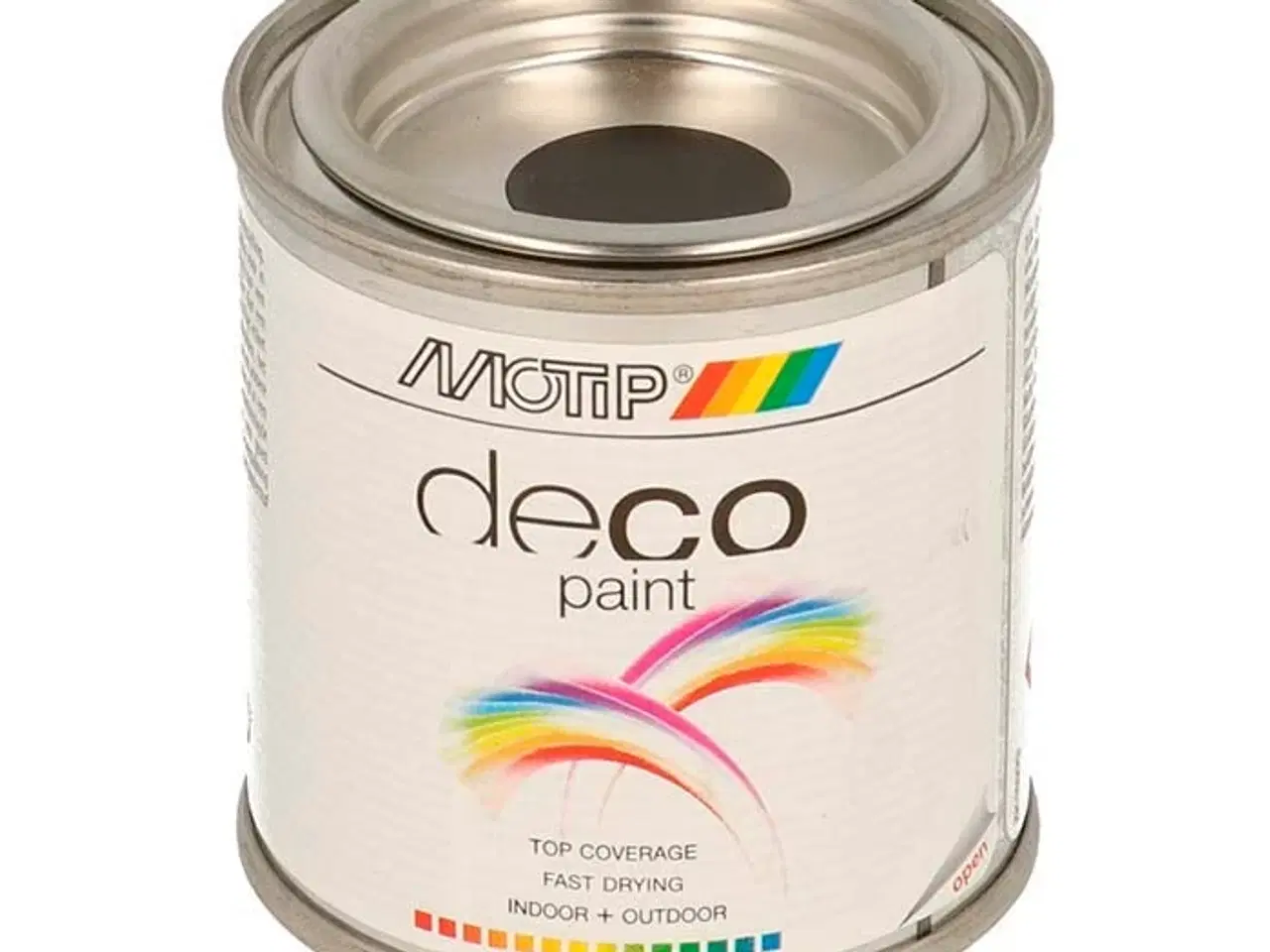 Billede 1 - Motip Deco Ral 9005 Mat Dybsort 100ml dåse