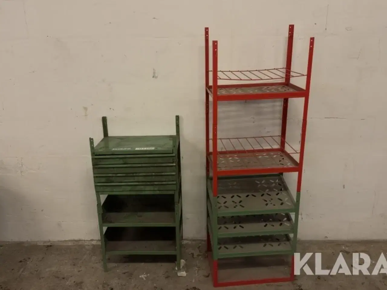 Billede 10 - Værkstedsreol Værkstedsreol & Skuffer