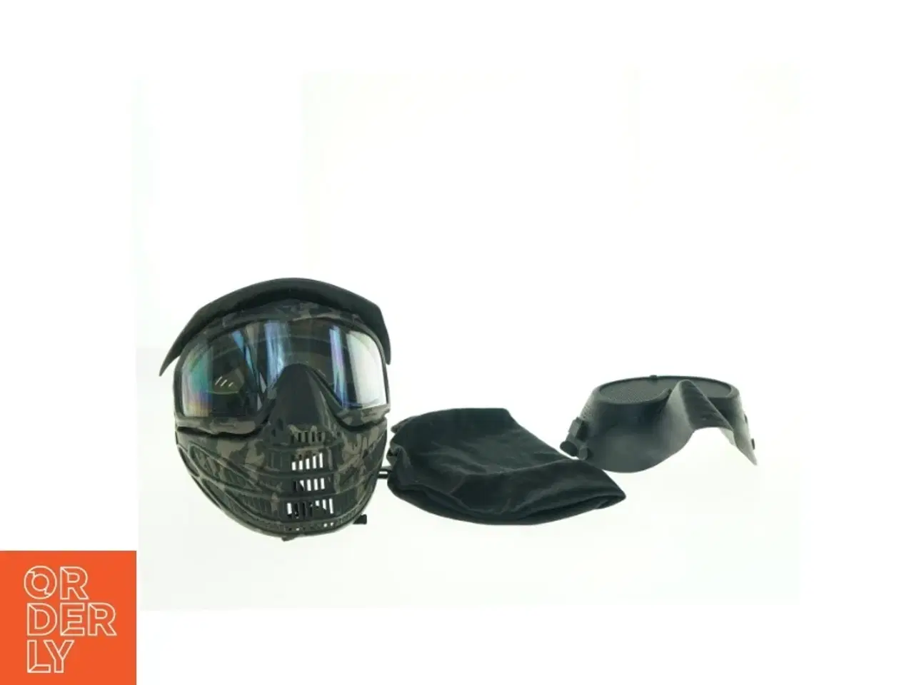 Billede 2 - Paintball softgun maske sæt (str. 20 x 17 cm og 31 x 18 cm)