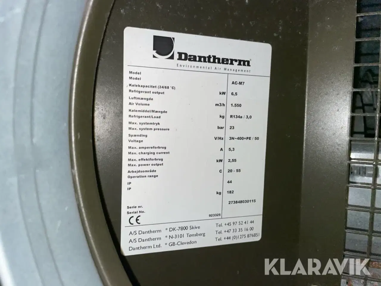Billede 9 - Klimaanlæg Dantherm AC-M7