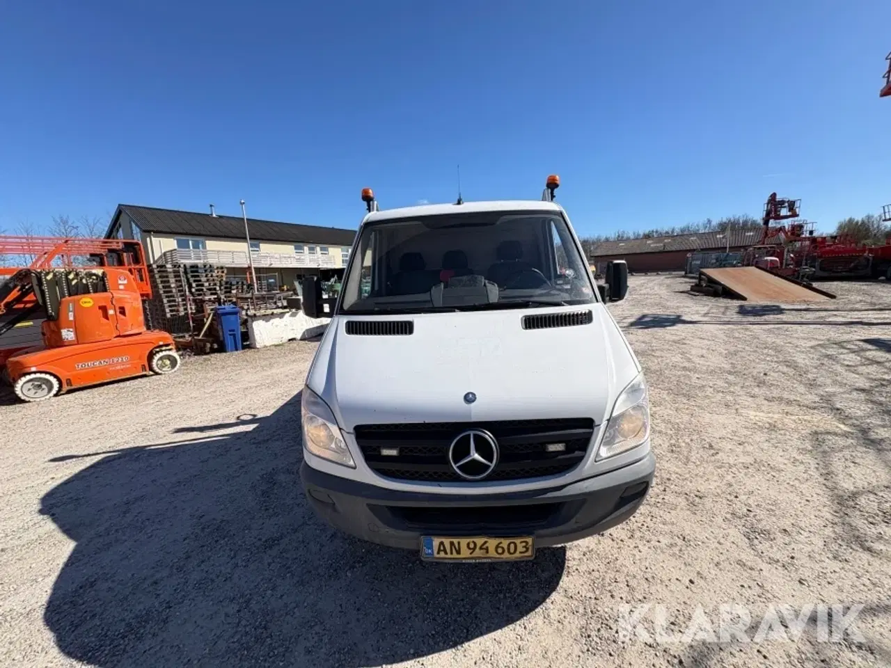 Billede 8 - Ladbil med kran og spil Mercedes-Benz