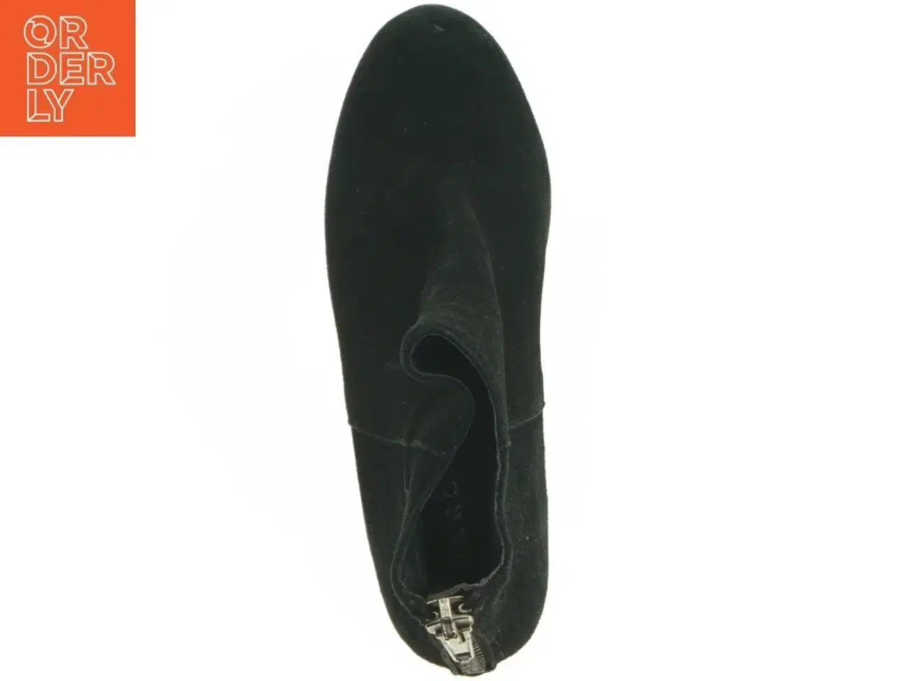 Billede 9 - Sorte ankelstøvler med kilehæl (str. 36)