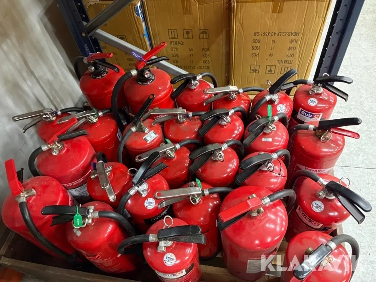 Billede 3 - Brandslukkere Bavaria - 26 styks