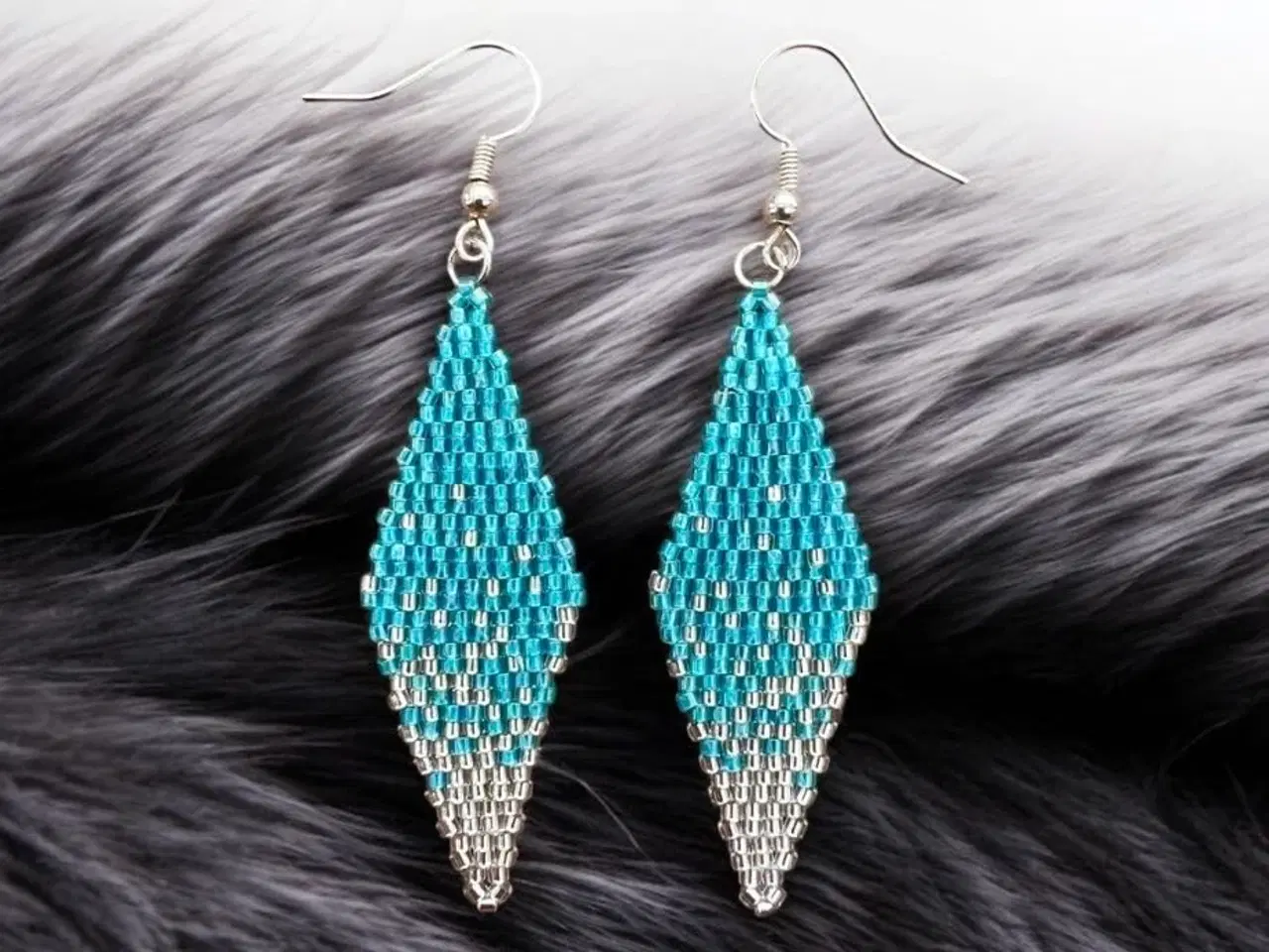 Billede 1 - Øreringe, håndlavede 