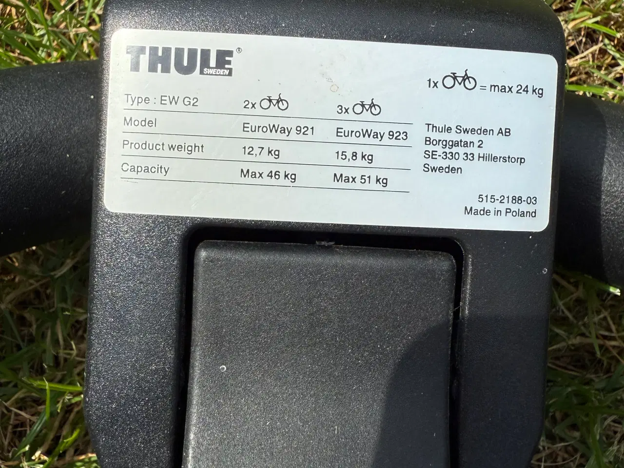 Billede 3 - Thule EW G2 cykelstativ