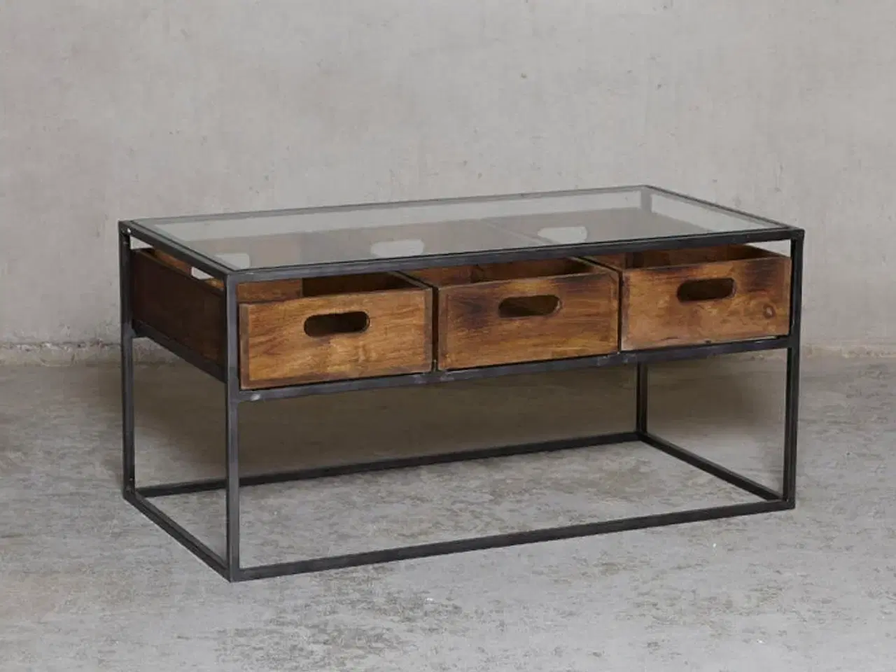 Billede 1 - Nyt SOFABORD GLAS-JERN