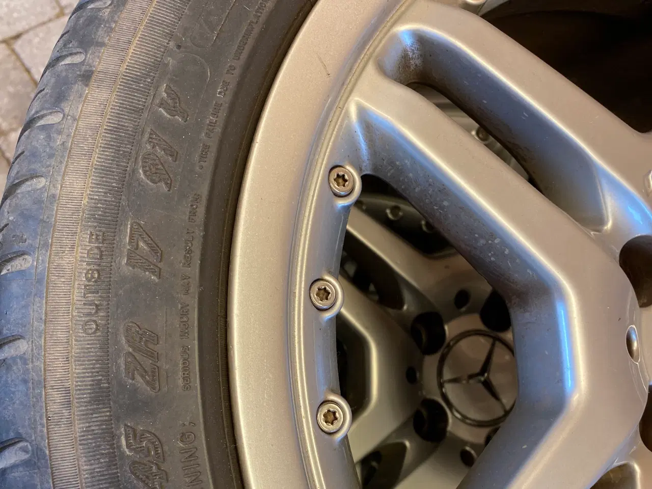 Billede 4 - Fælge fra Mercedes SLK 230 komp.