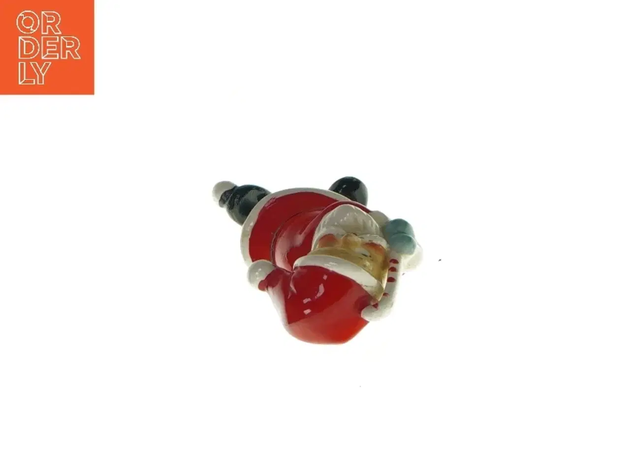 Billede 3 - Dekorativ julemandsfigur  fra Ukendt (str. HØ:10x6cm)