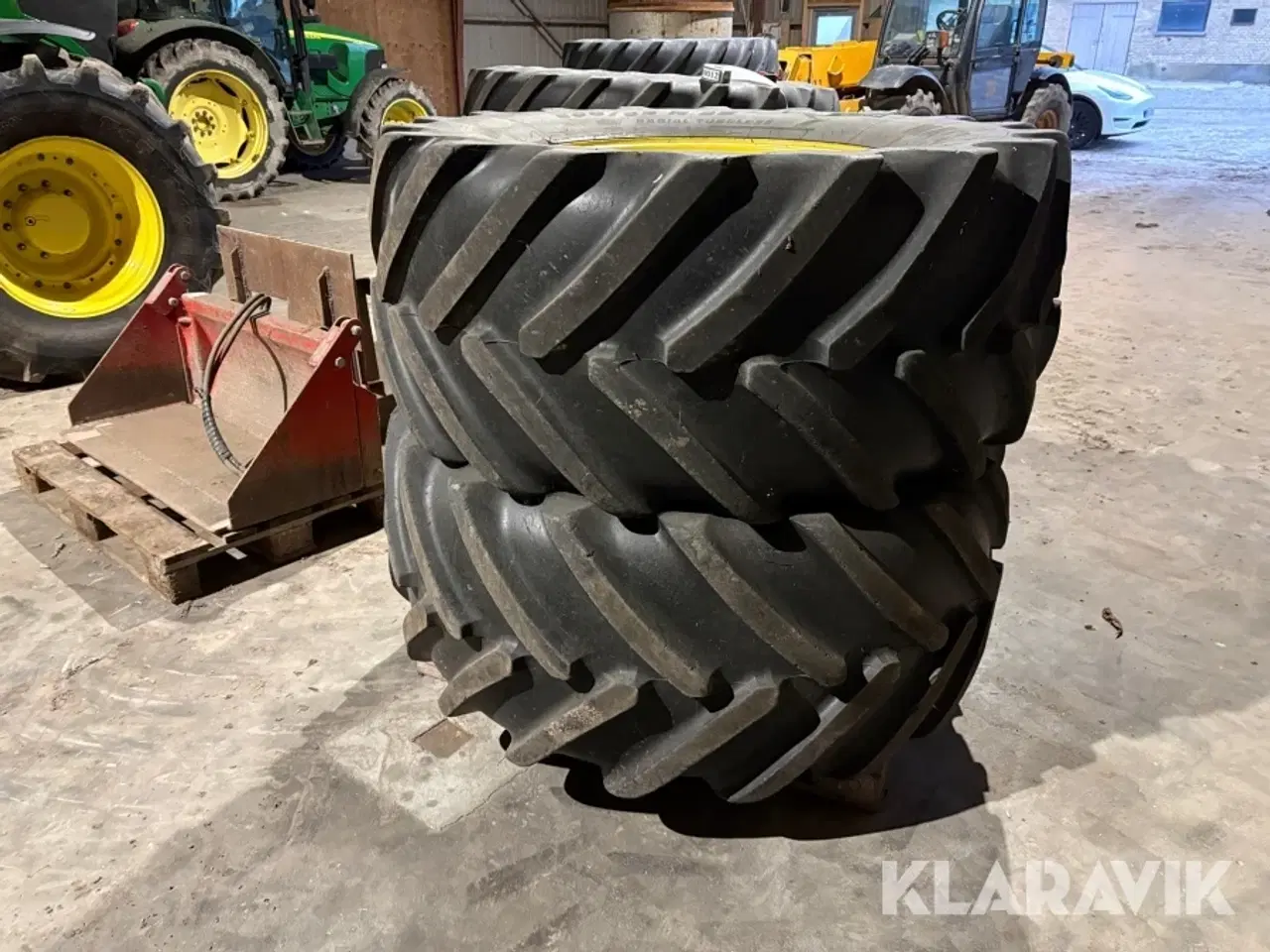 Billede 4 - Traktordæk Michelin Mach X Bib forhjul 2 styk