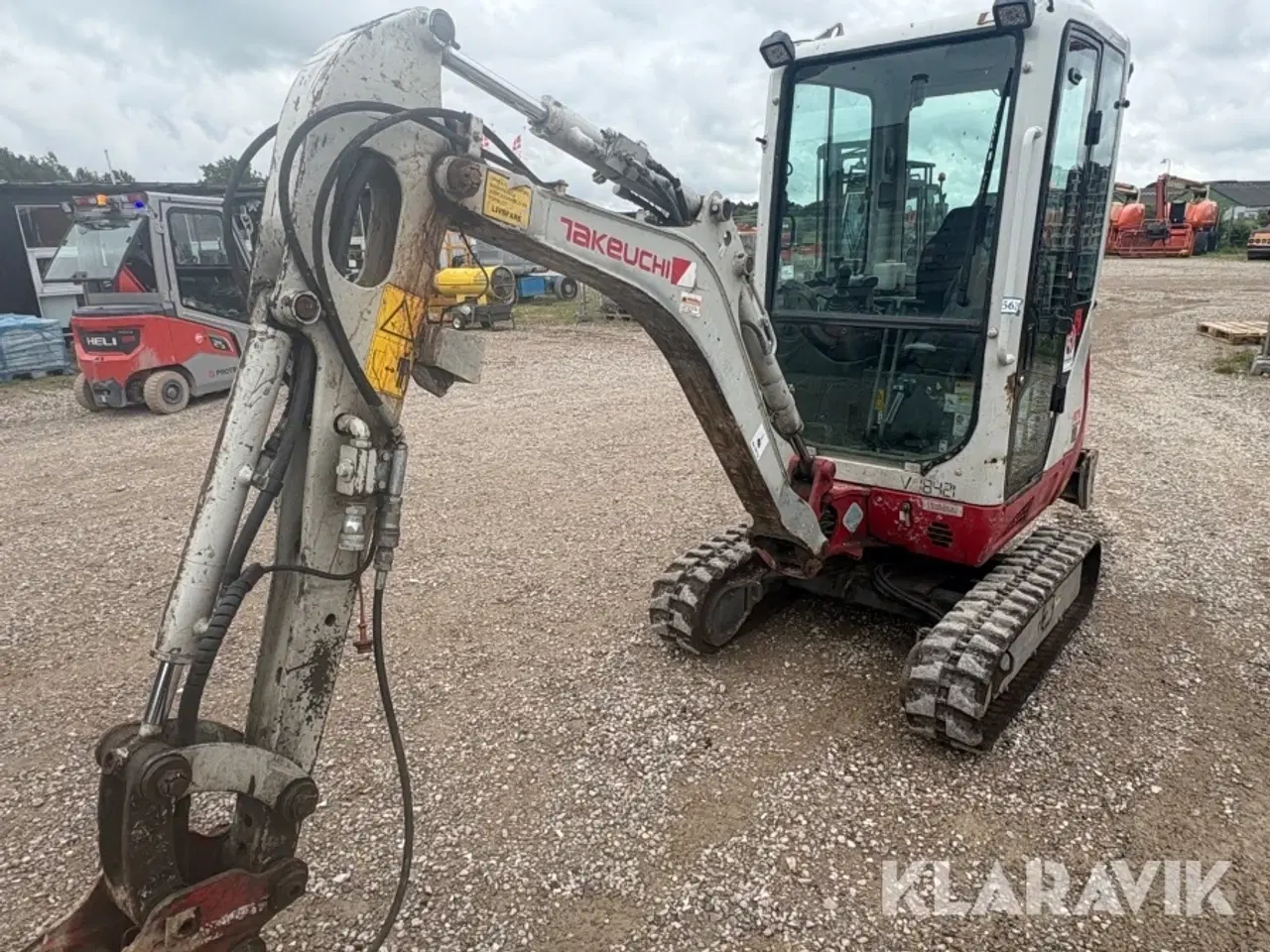 Billede 8 - Minigraver Takeuchi TB 216