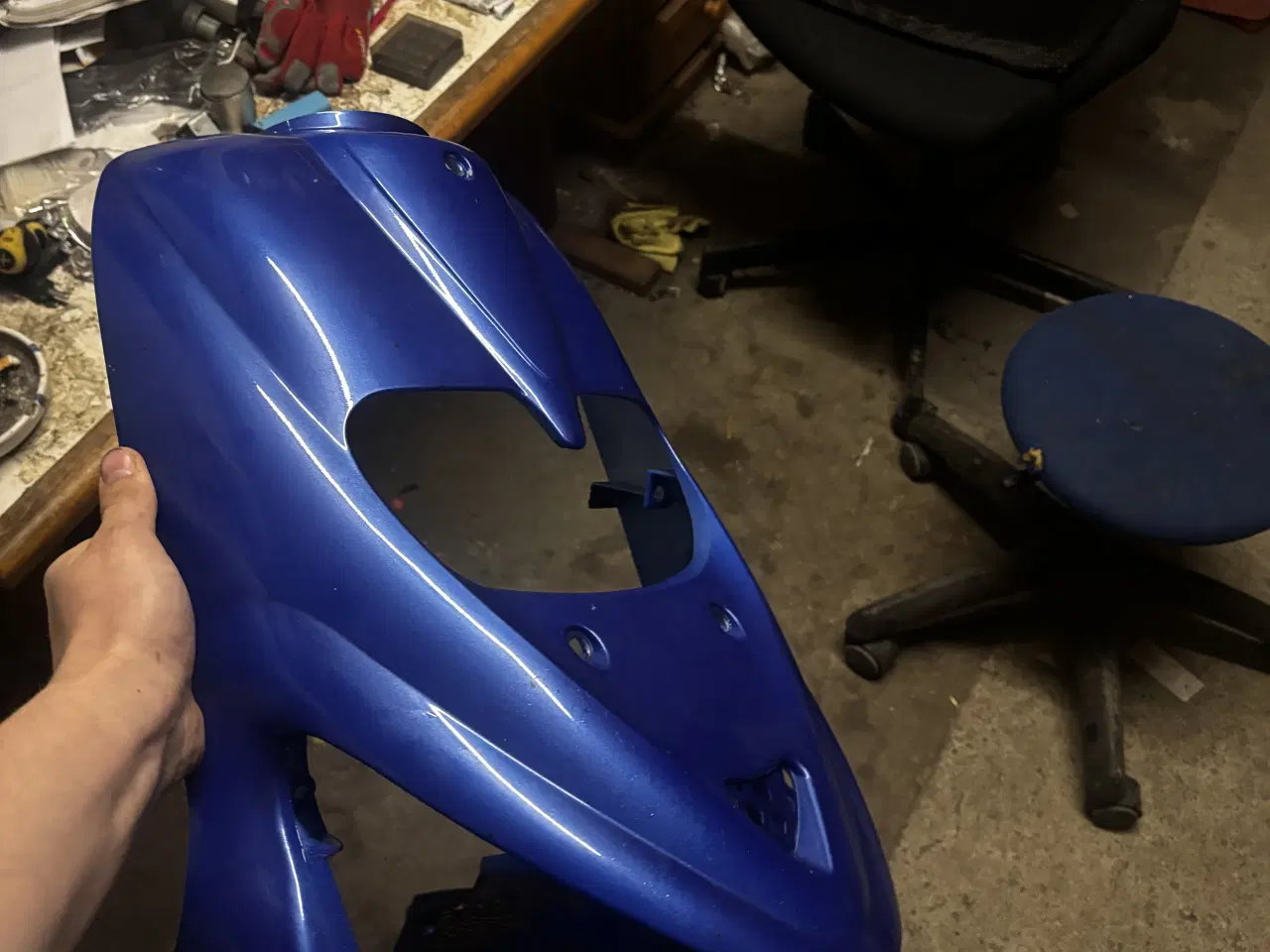 Billede 1 - Gilera stalker metal blå skjolde