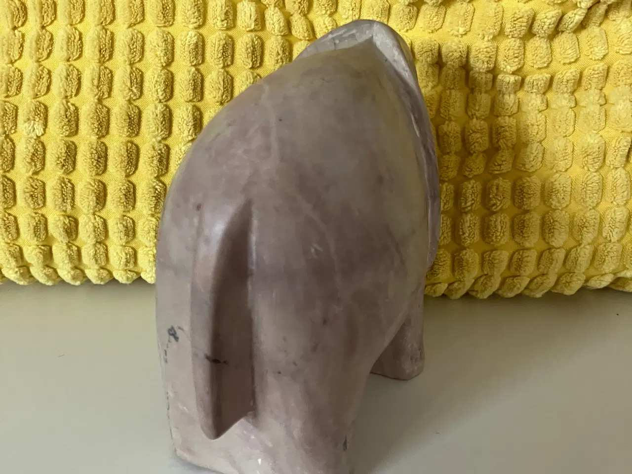Billede 3 - Flot Vintage elefant. Håndlavet af fedtsten