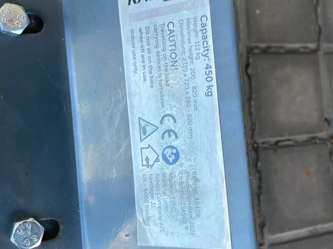 Billede 3 - Mc - knallert lift