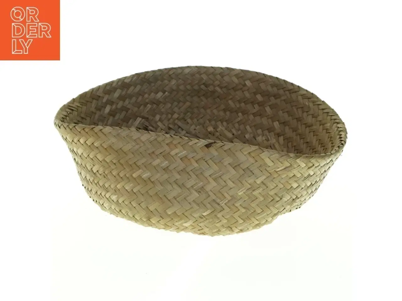 Billede 3 - Flettet kurv med låg (str. 22x13 cm)