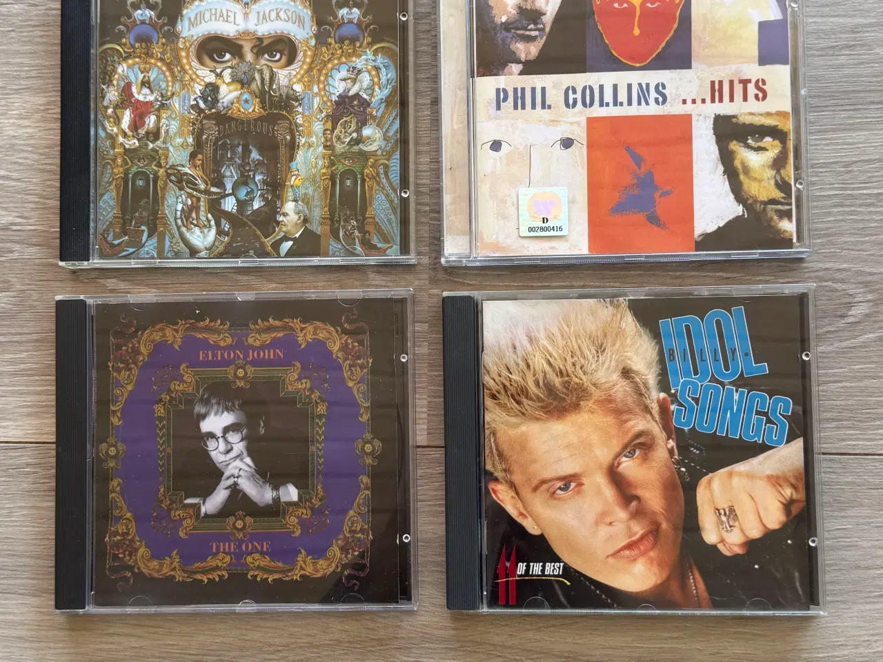 Billede 1 - MICHAEL JACKSON, PHIL COLLINS, ELTON JOHN, BILLY I