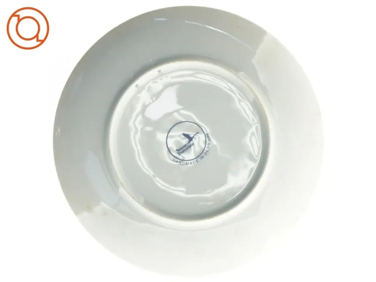 Billede 5 - Porcelæsnplatte "Farre Kirke" fra Svane porcelæn (str. Ø 19 cm)