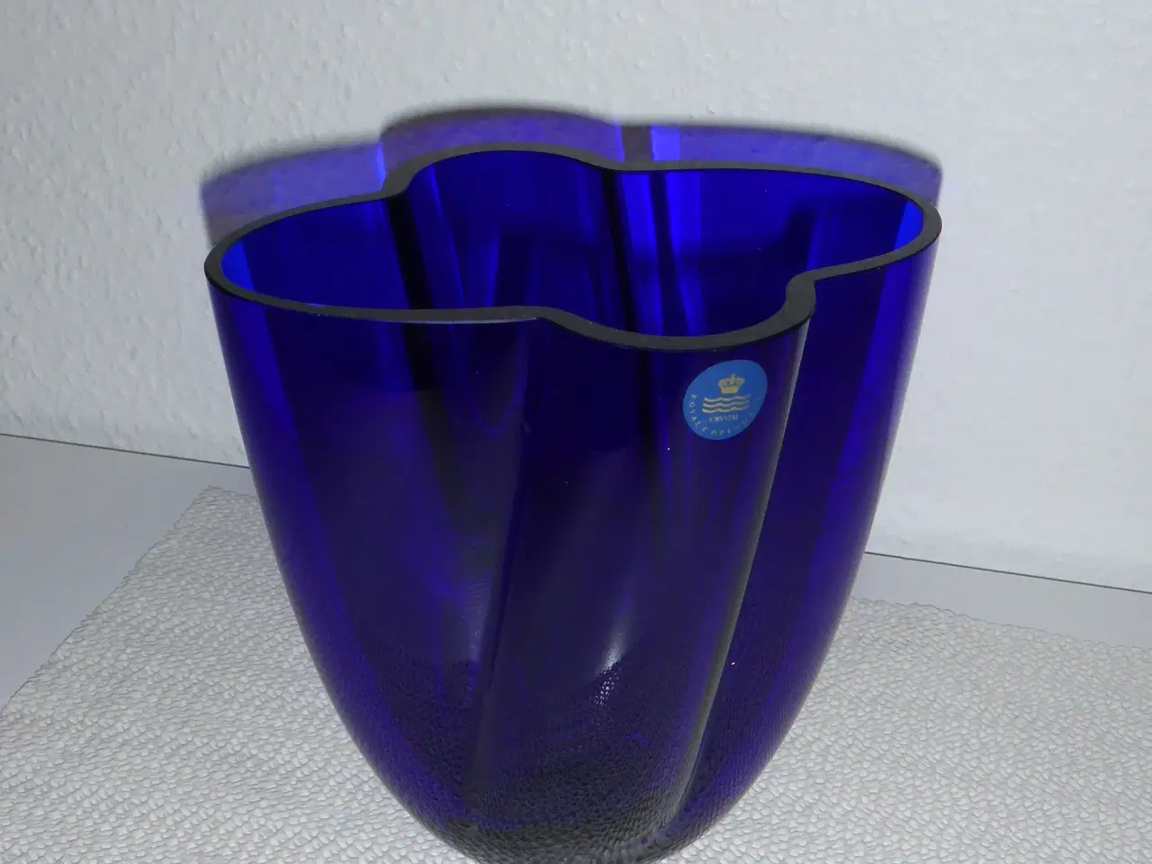 Billede 2 - Royal Copenhagen Blå vase