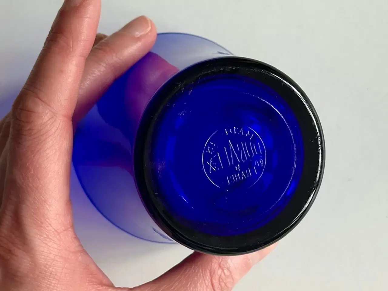 Billede 4 - Blåt glas, Duralex