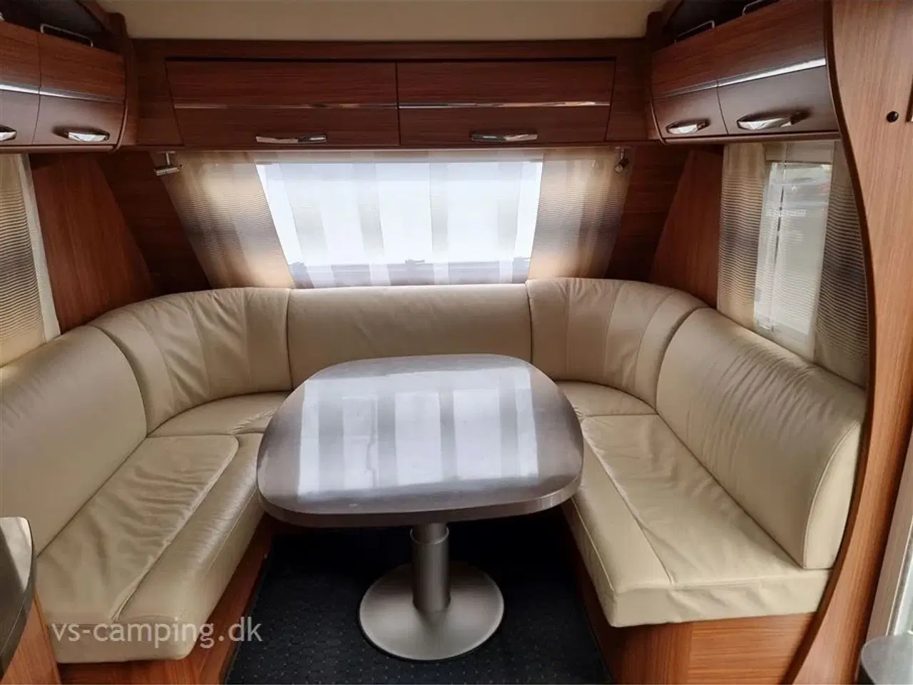 Billede 4 - 2012 - Adria Alpina 563 UL   VELHOLDT VINTERVOGN MED RUNDSIDDEGRUPPE I LÆDER