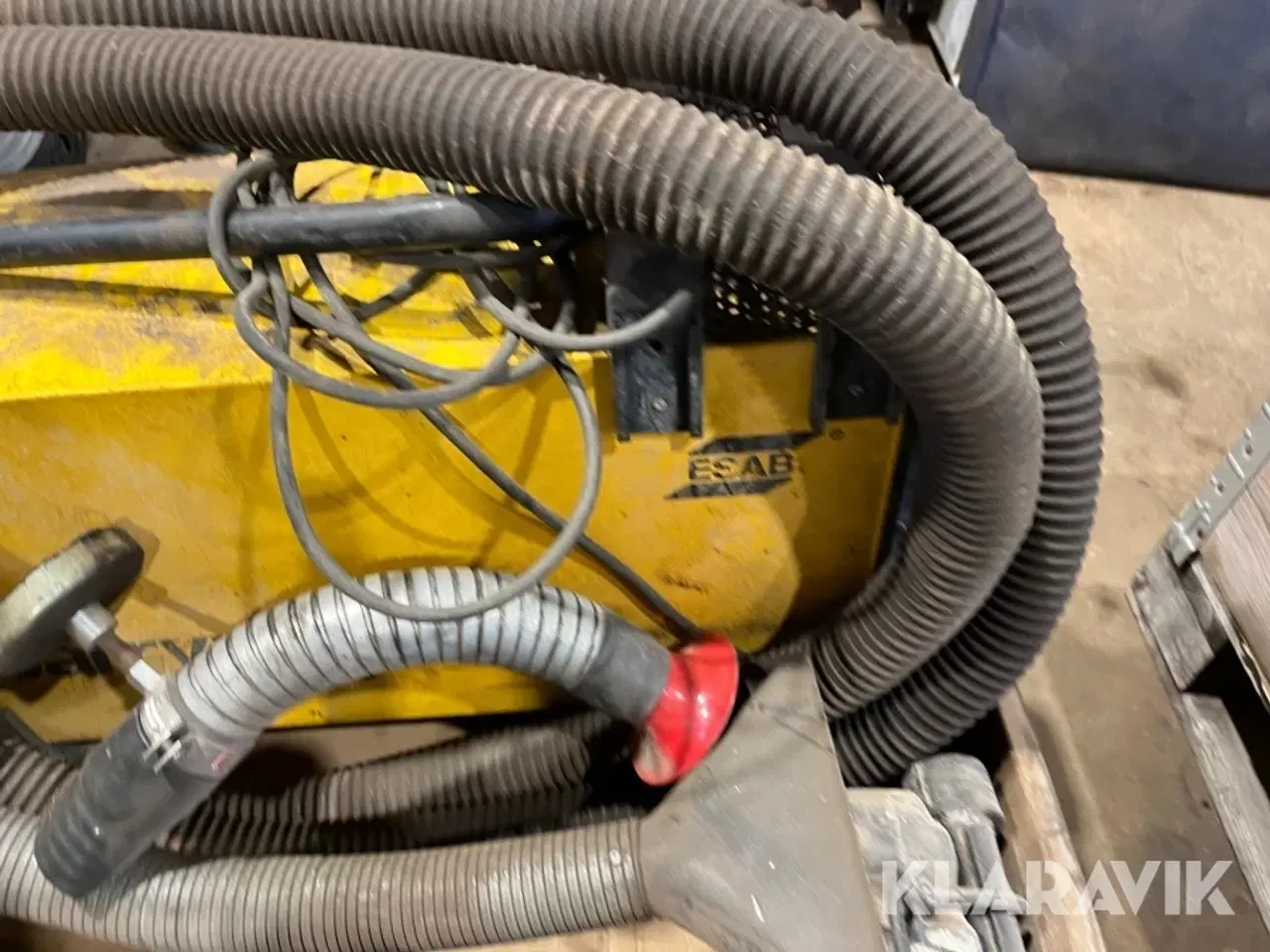 Billede 5 - Svejsesugemaskine ESAB Carryvac 2 med blandet tilbehør