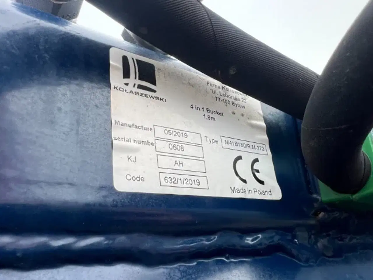 Billede 9 - 4i1 skovl  - 180 cm / Weidemann skifte 