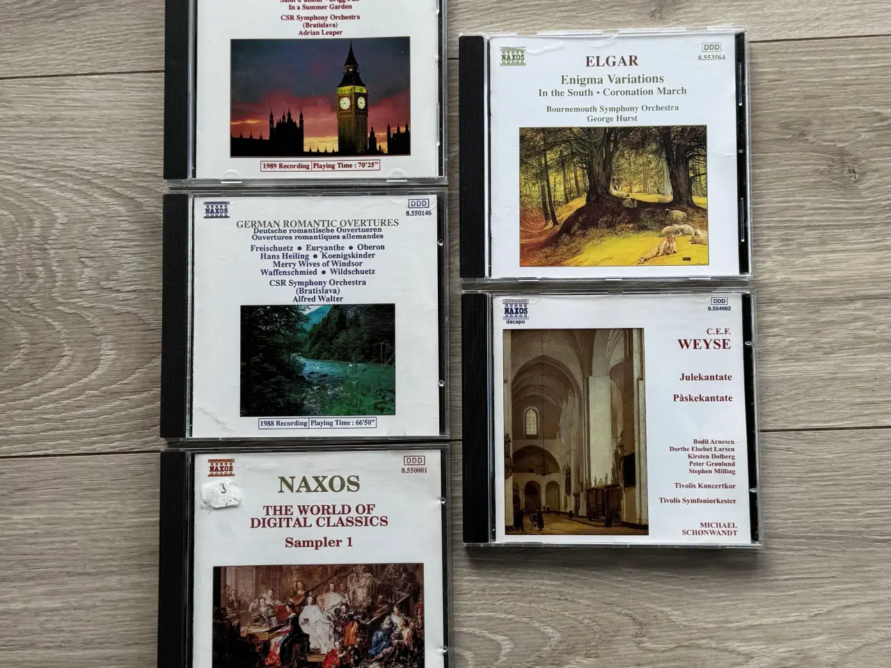 Billede 1 - KLASSISK MUSIK - 5 CD’ER