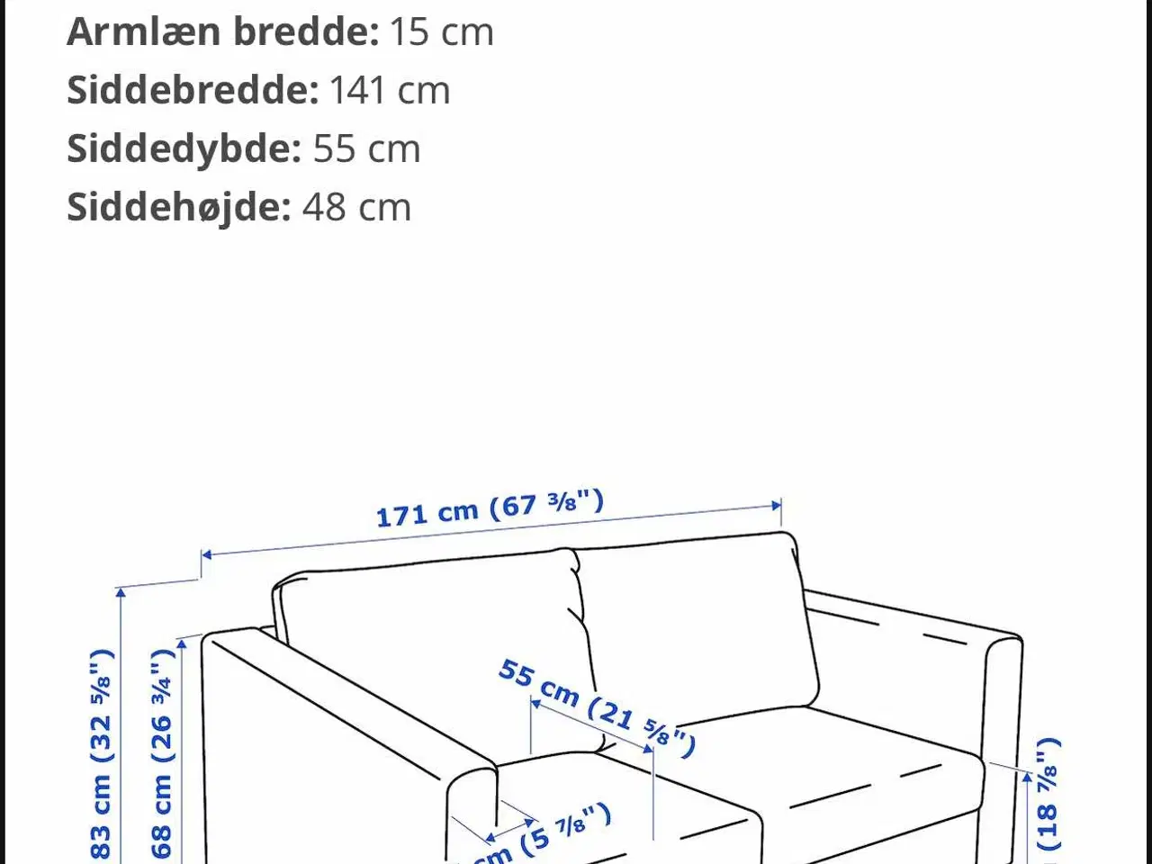 Billede 4 - Skøn lille 2 pers sofa