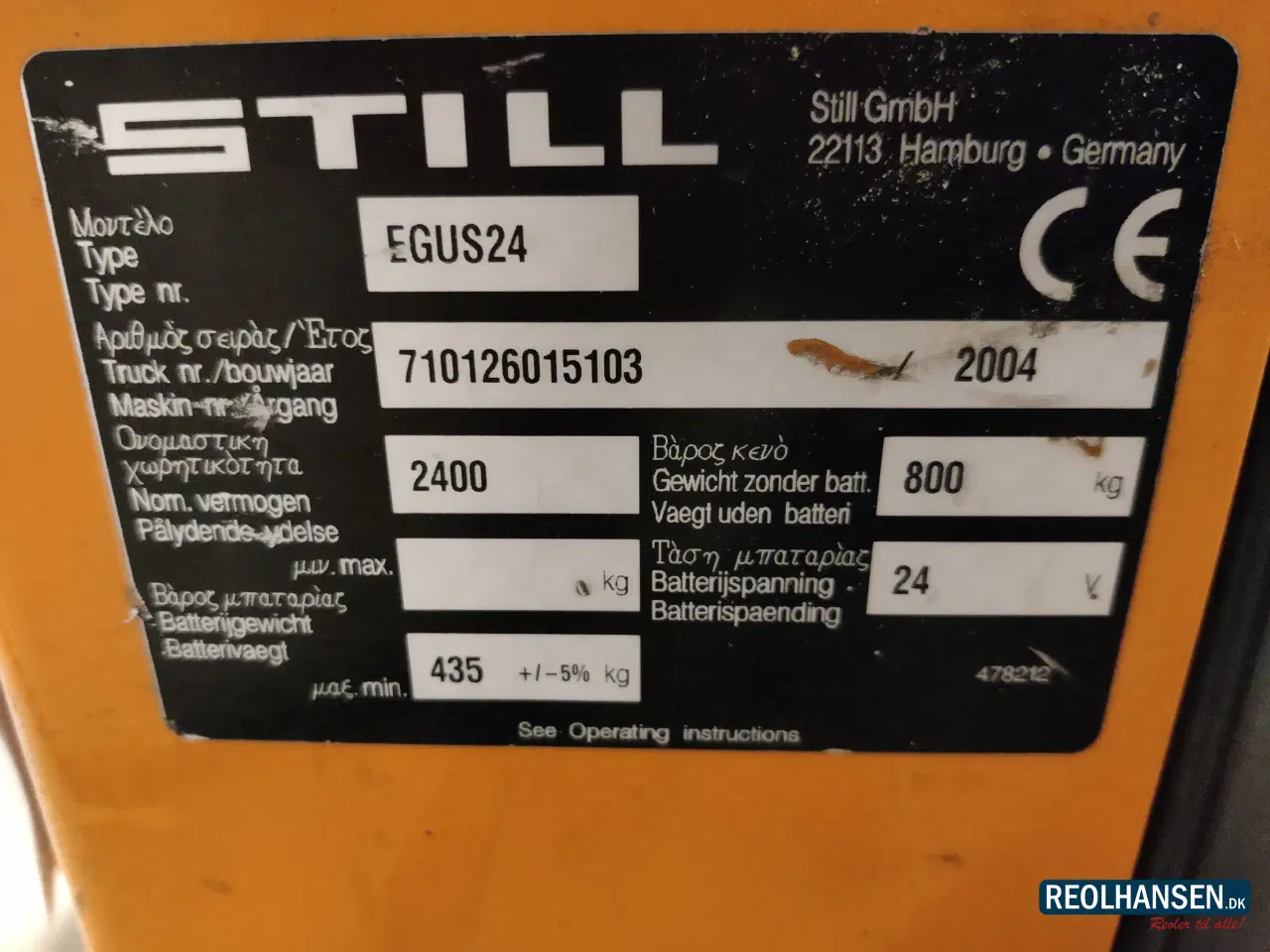 Billede 6 - Stabler med vakuum kranarm