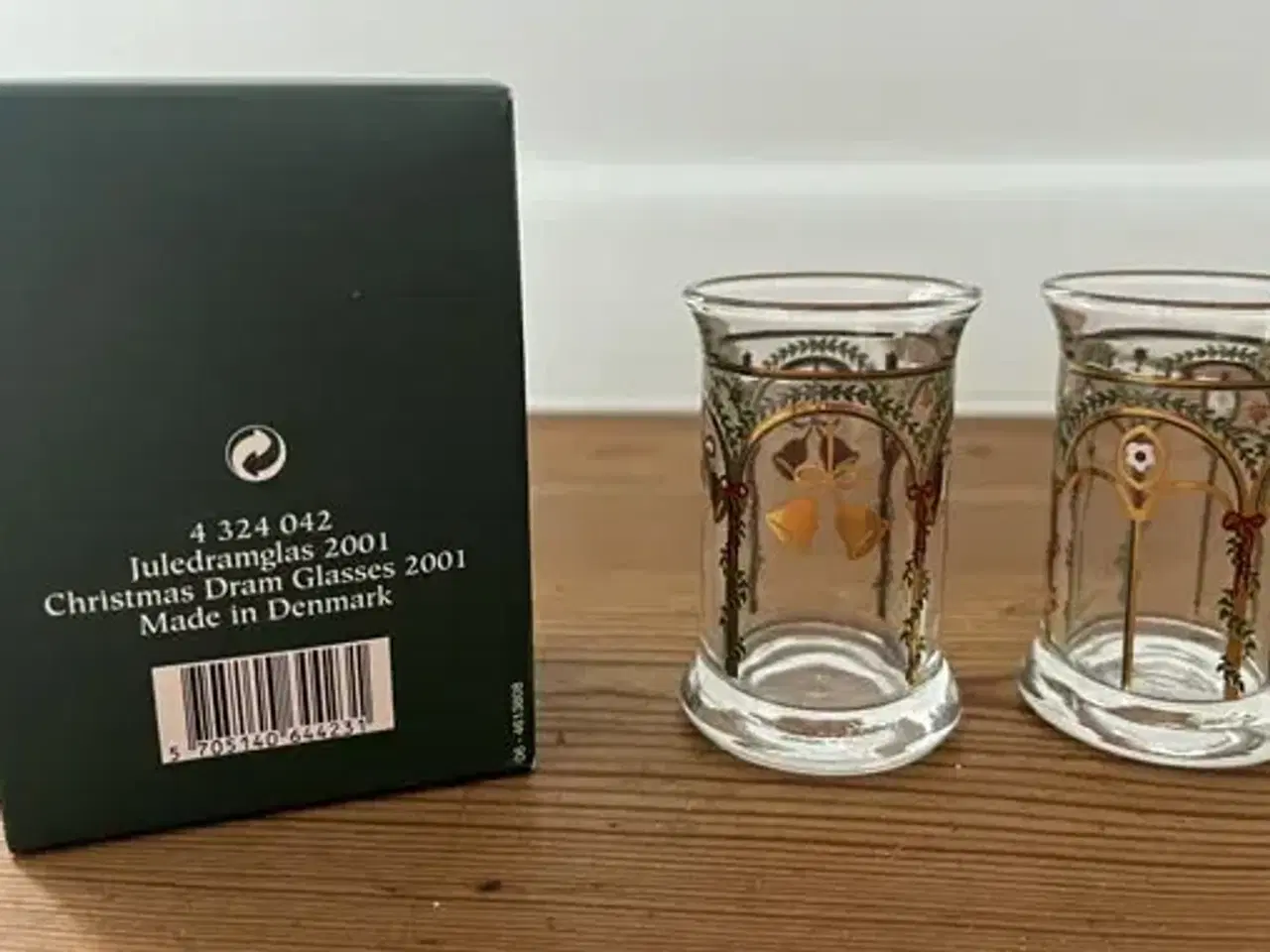 Billede 3 - Juledramglas 2001 Holmegaard