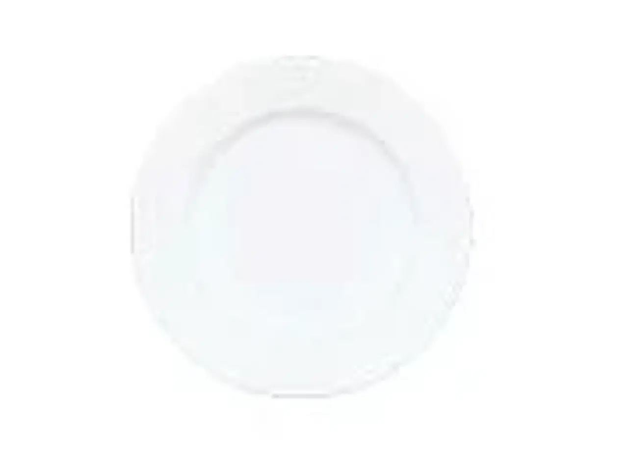 Billede 1 - 48 stk. Tallerken flad hvid 210 mm Oceanus Costa Verde