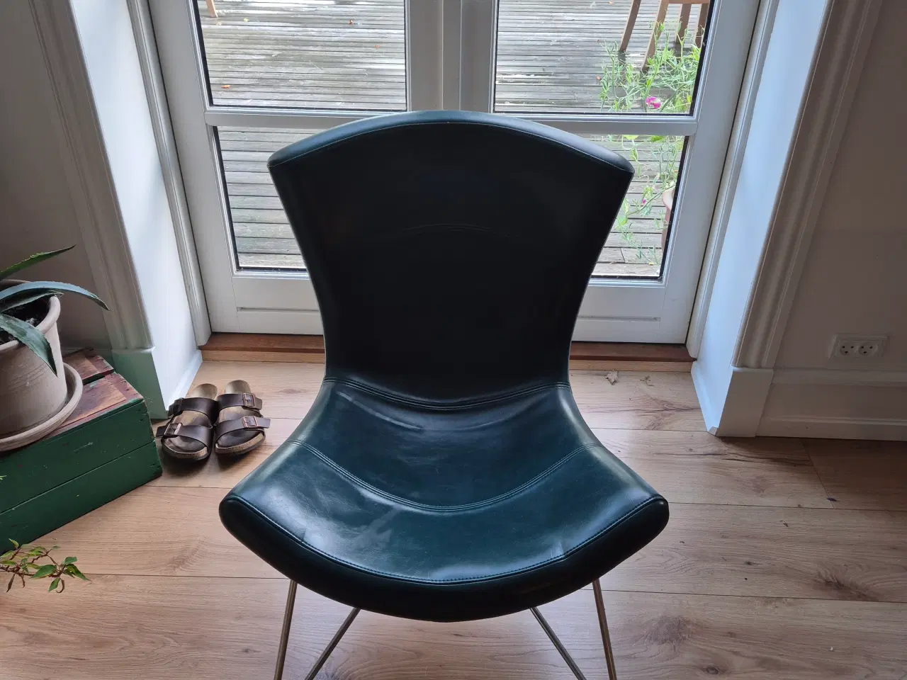 Billede 1 - Loungestol og skammel