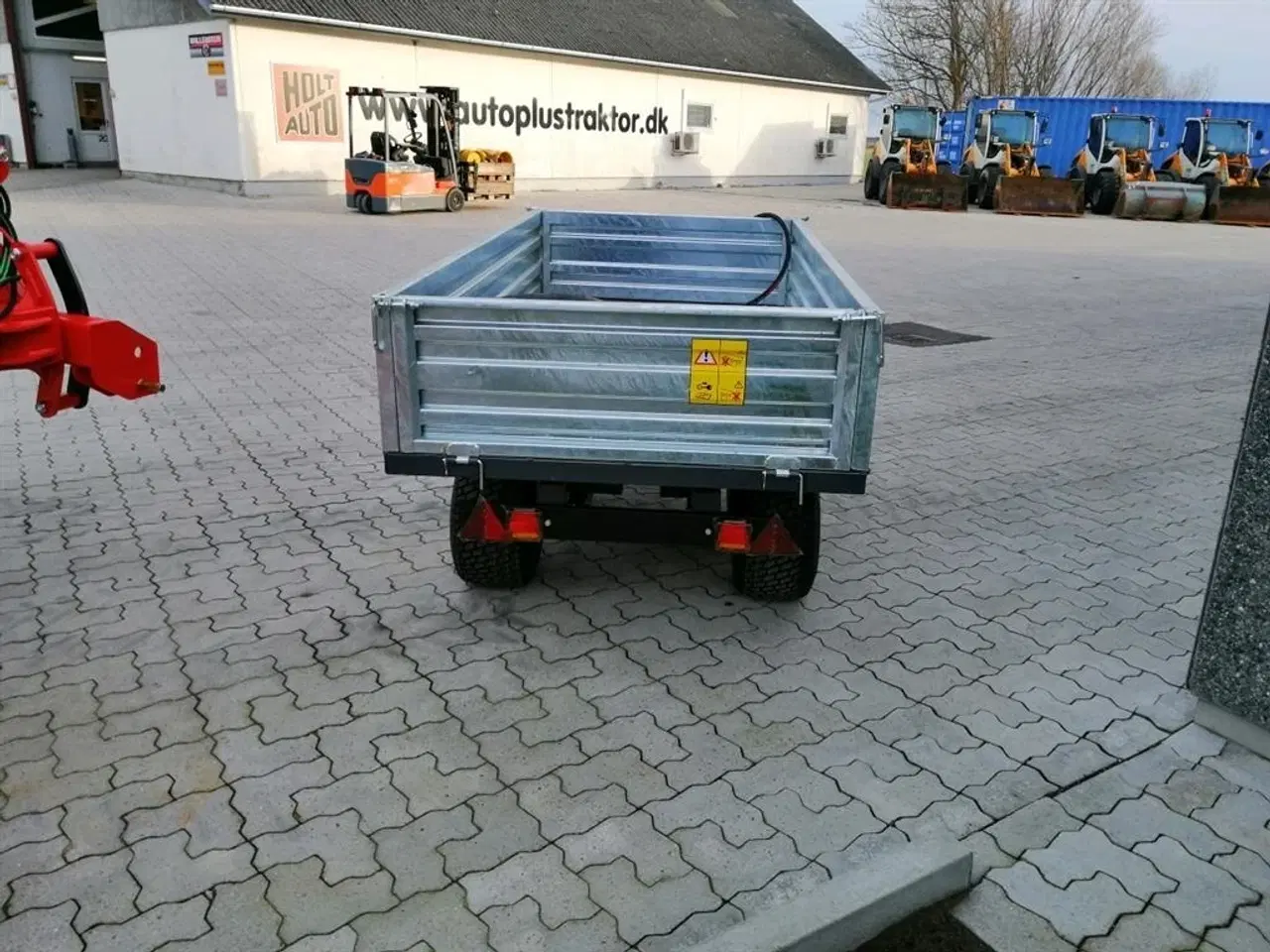 Billede 3 - DK-TEC GBT 210 cm Galvaniseret trailer 2 tons