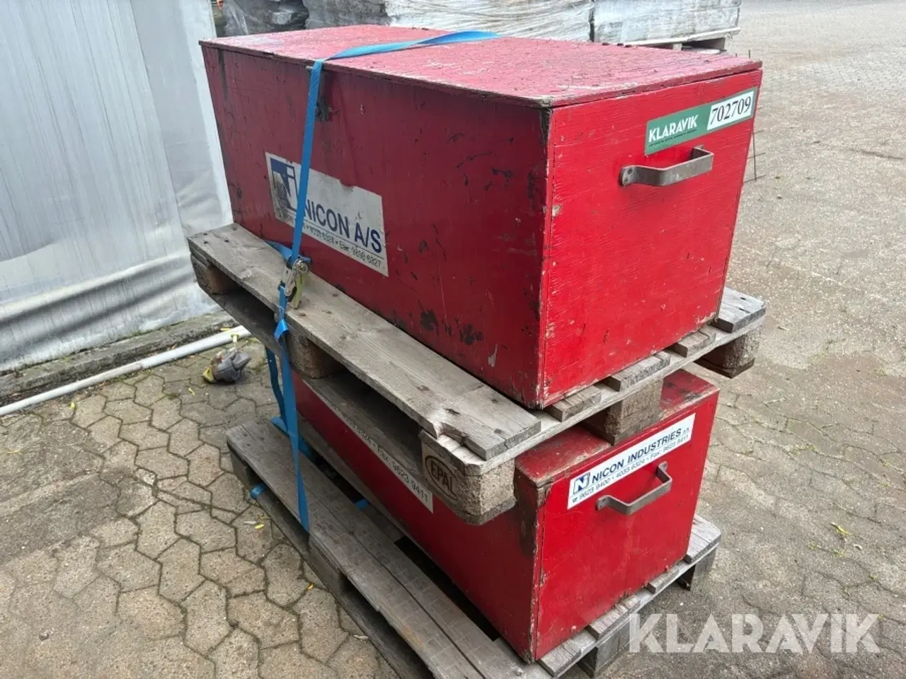 Billede 2 - Opbevaringskasser - 2 styks