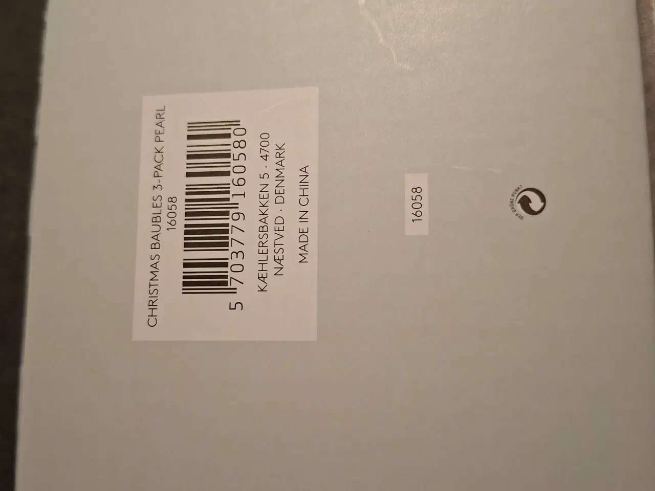 Billede 4 - Kähler omaggio julekugler, perlemor striber