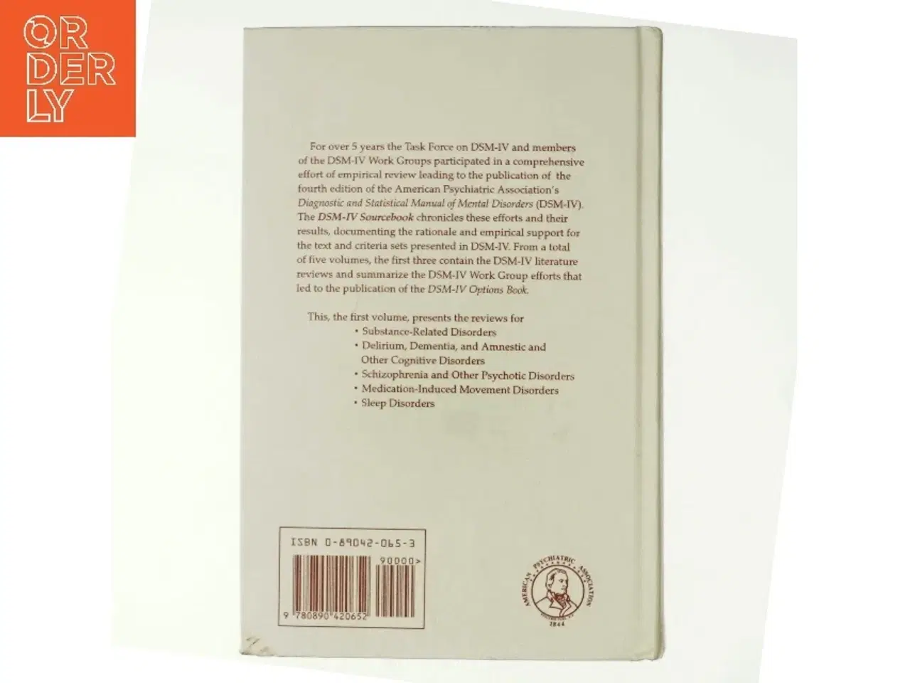 Billede 3 - DSM-IV sourcebook (Bog)