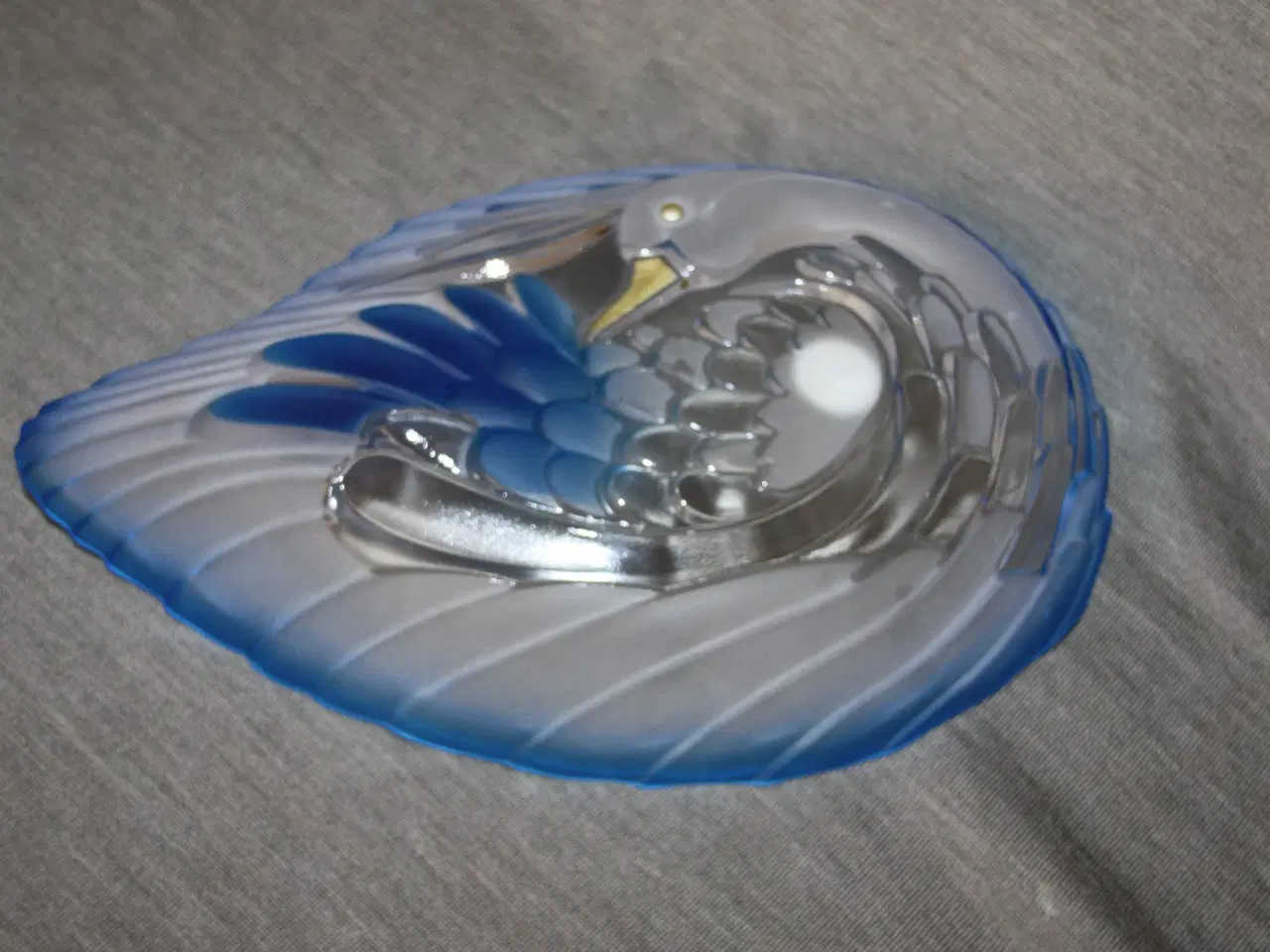 Billede 4 - Tysk fad fra Walther glas L.: 29 cm B.: 19,5 cm