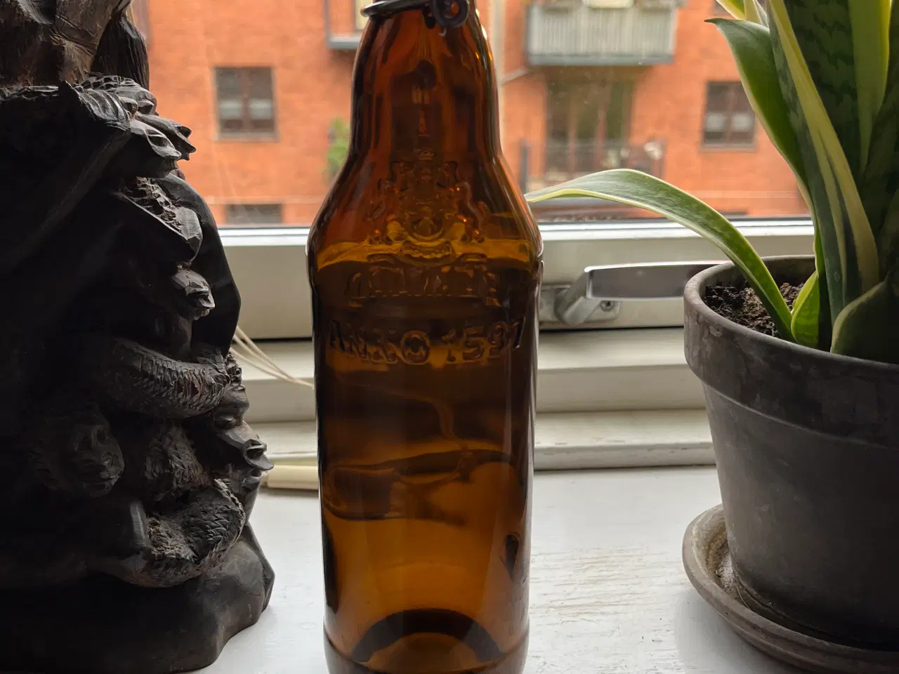 Billede 1 - Bernard 1597 Glasflaske 0,5 L Brun - GIV ET BUD