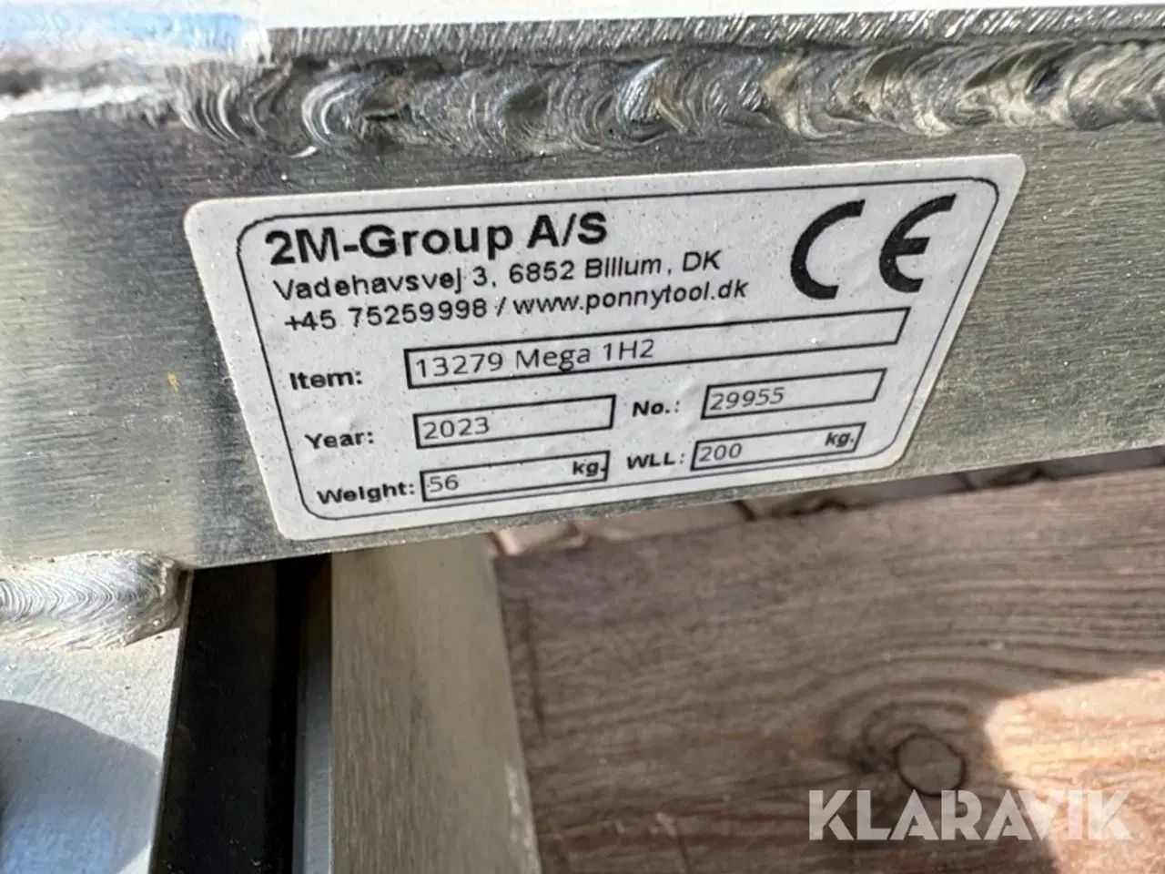 Billede 5 - Hydraulisk stenlægger 2M-Group 13279 Mega 1H2