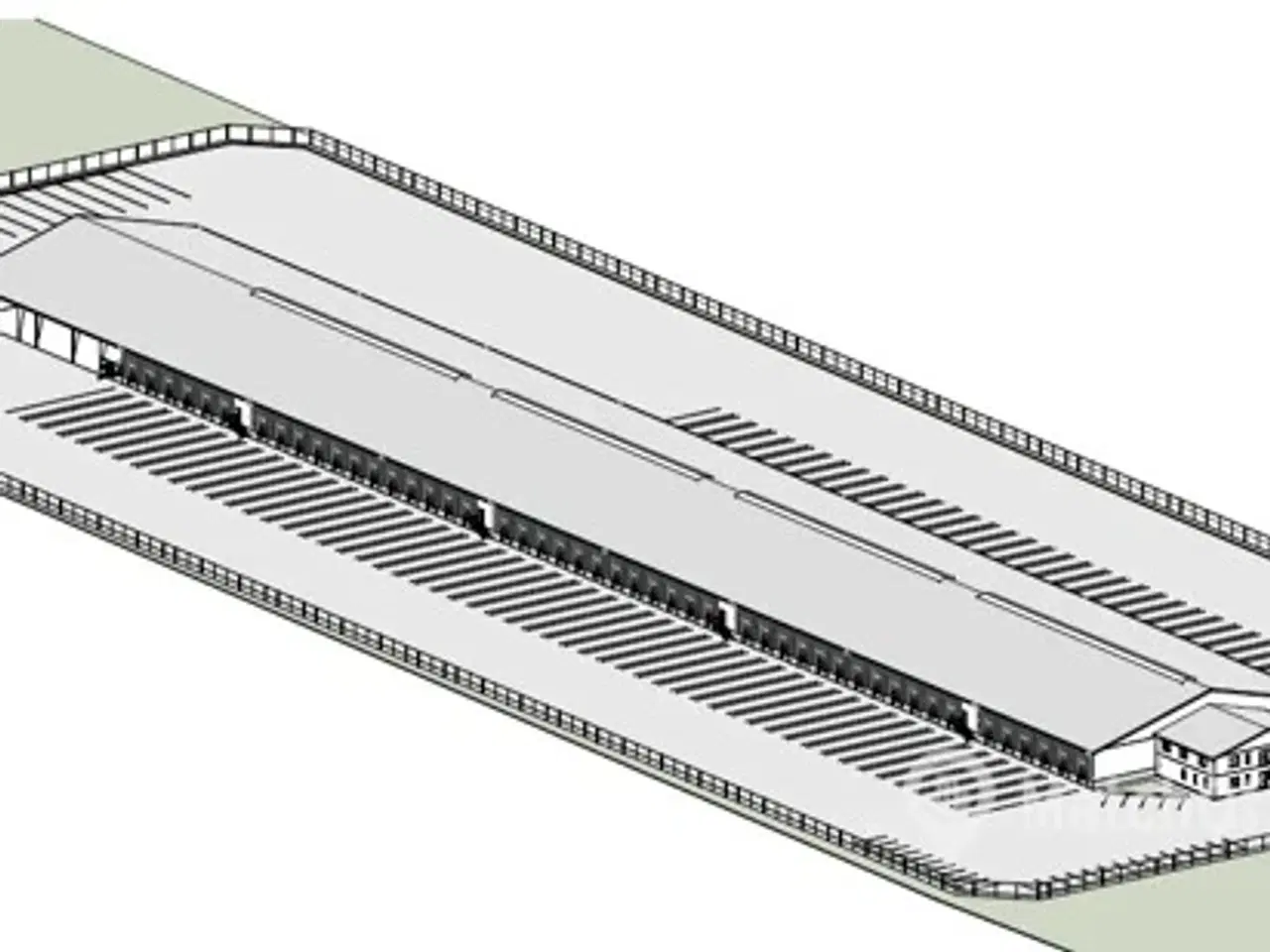 Billede 30 - Effektiv cross-dock med moderne kontorfaciliteter og optimal placering