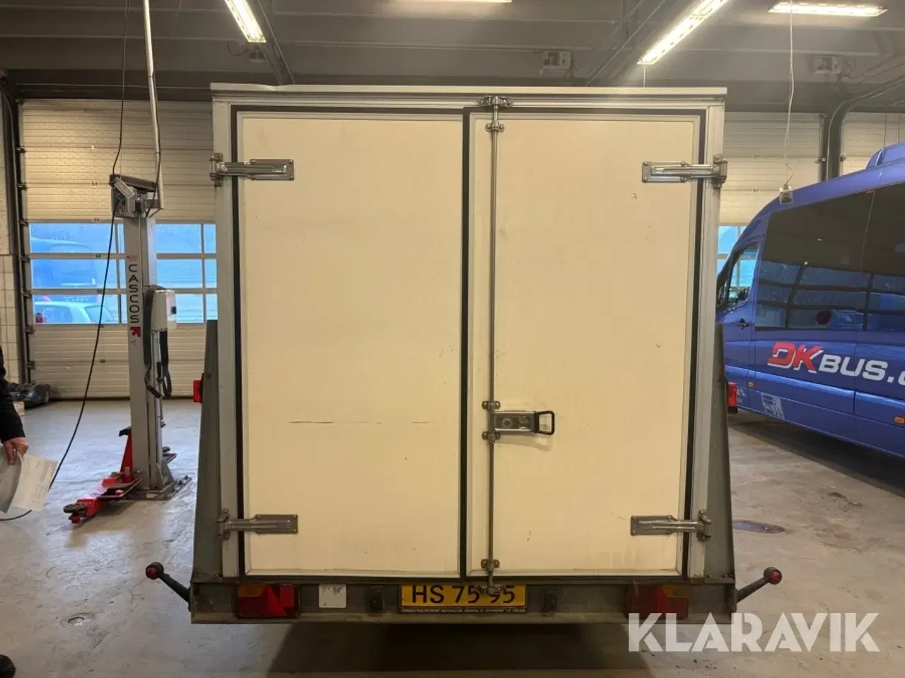 Billede 3 - Lukket trailer Humbaur 2500 kg