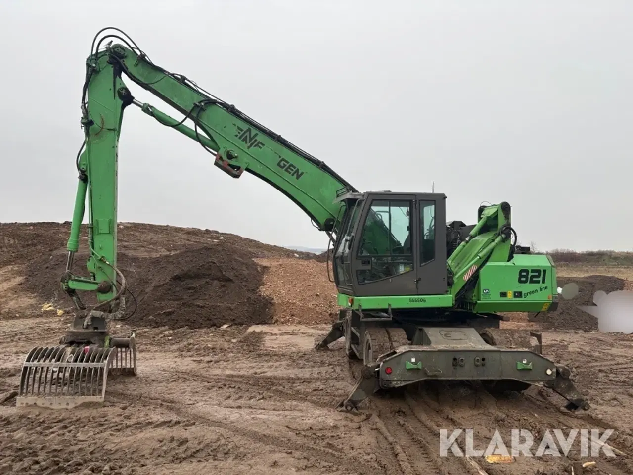 Billede 2 - Materialehåndteringsmaskine Sennebogen 821