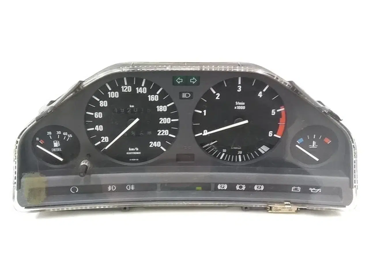 Billede 1 - Instrumentkombi MotoMeter Brugt 492015 km E13284 BMW E30