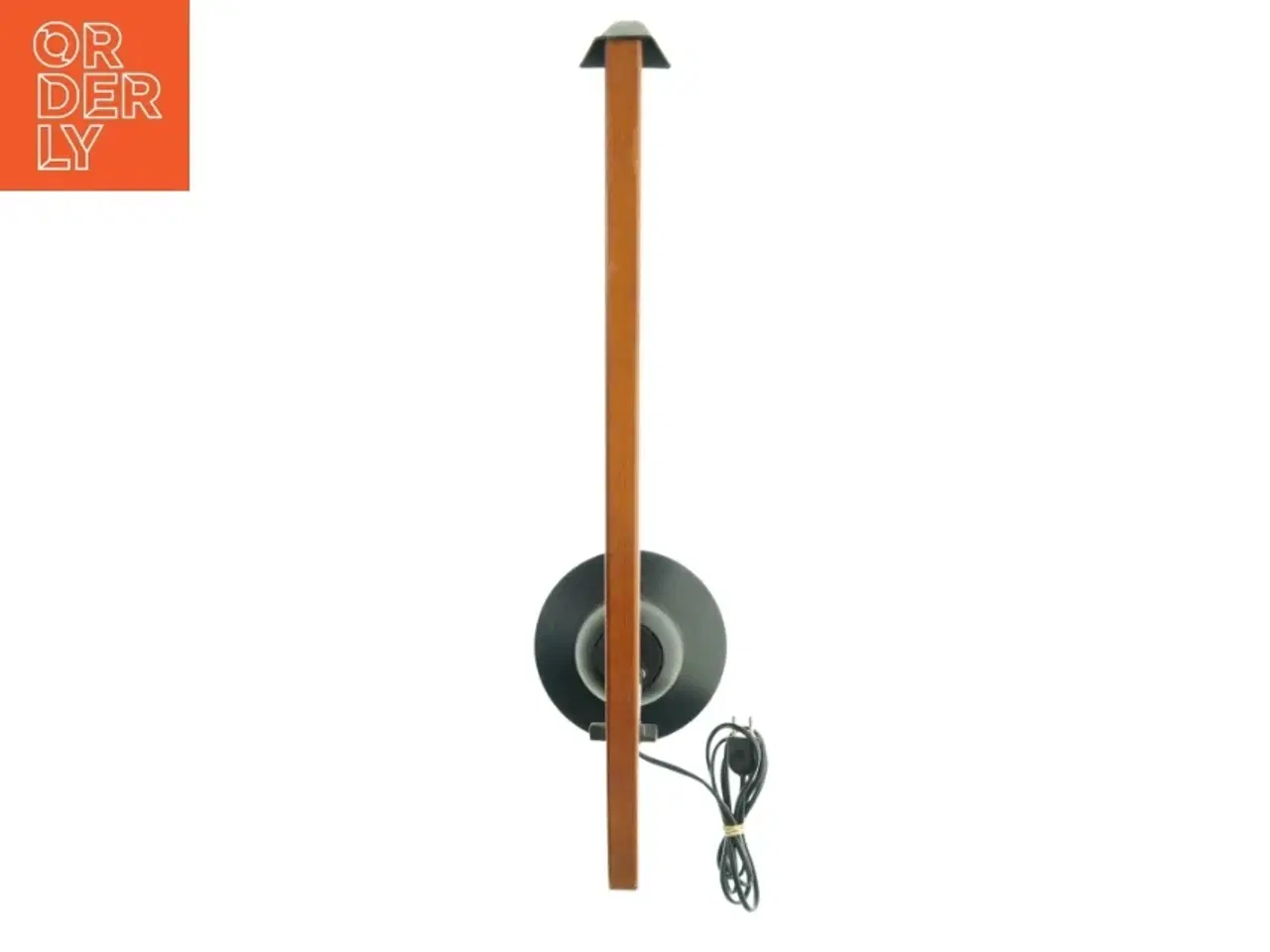 Billede 2 - Bordlampe med træ og metal (str. Længde 68 cm)