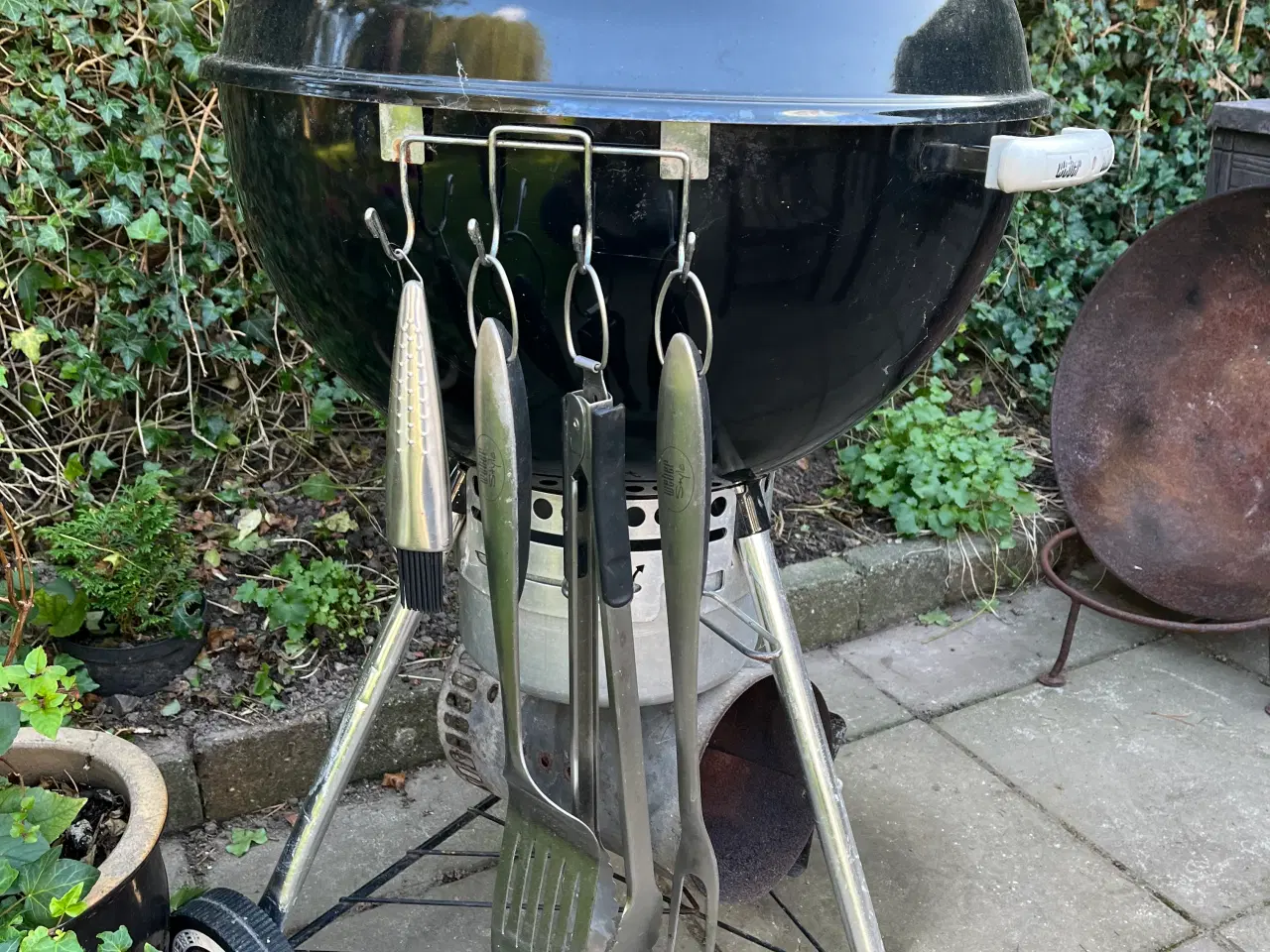 Billede 1 - Weber grill med forskelligt tilbehør 