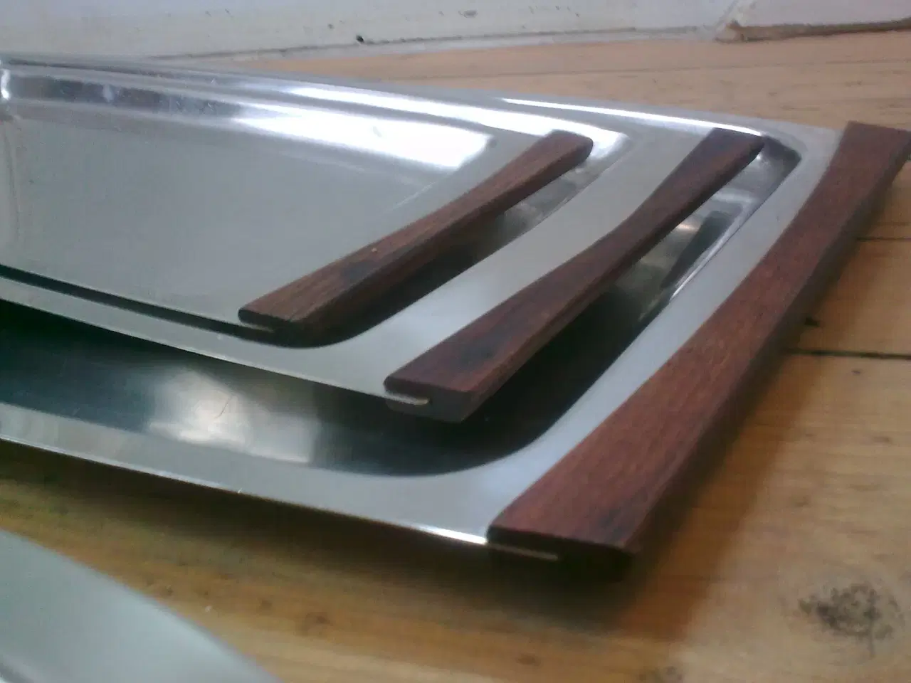 Billede 1 - Retro DK Rustfri stål 3 flade DESIGN fade