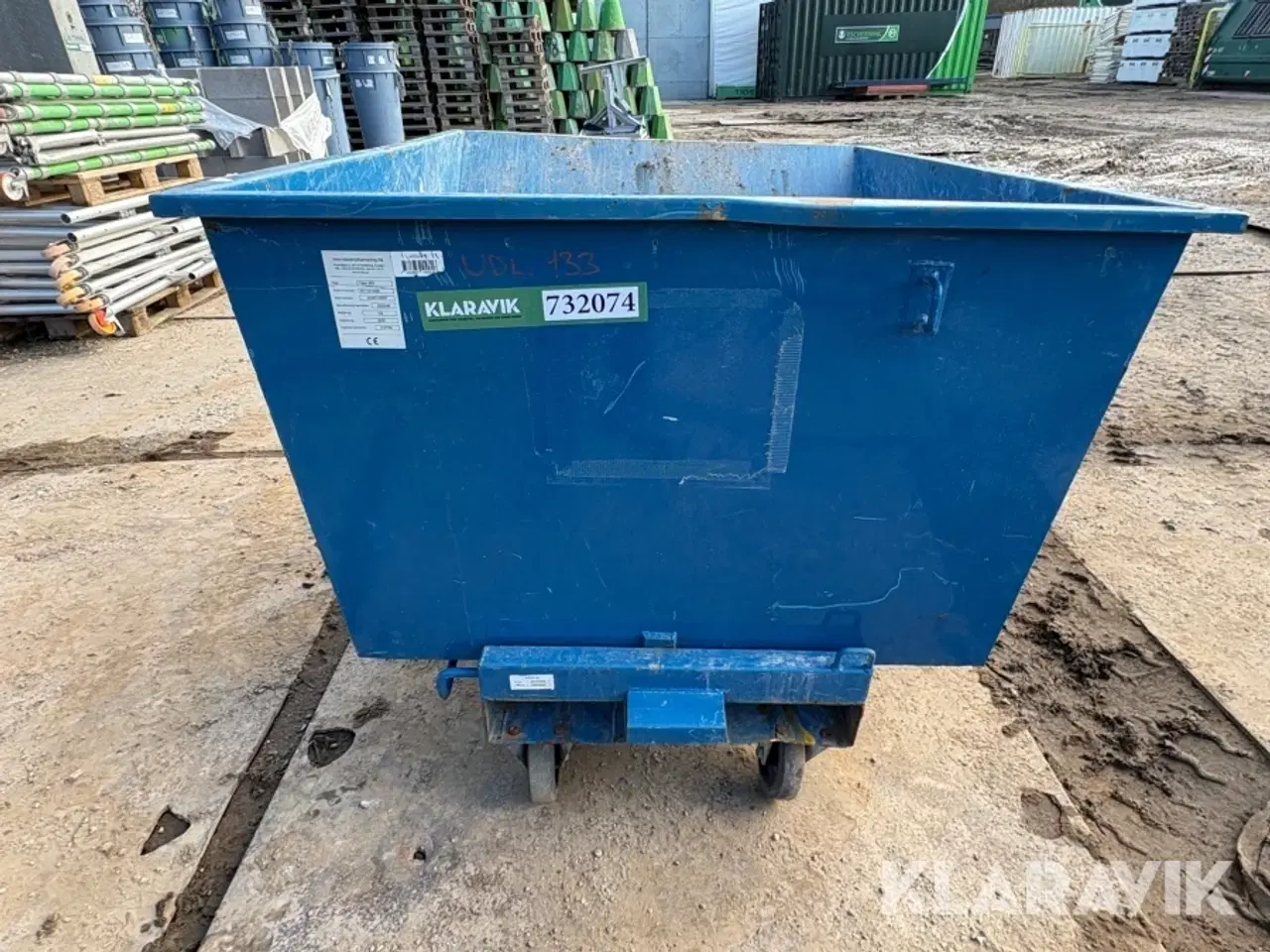 Billede 9 - Vippecontainer Intra Tippo 900