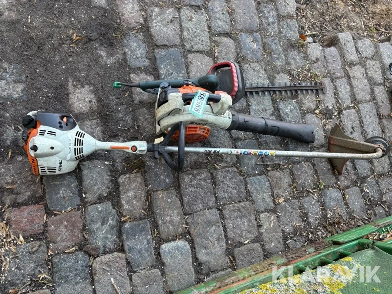 Billede 12 - Løvblæser, hækkeklipper og græstrimmer STIHL,metabo