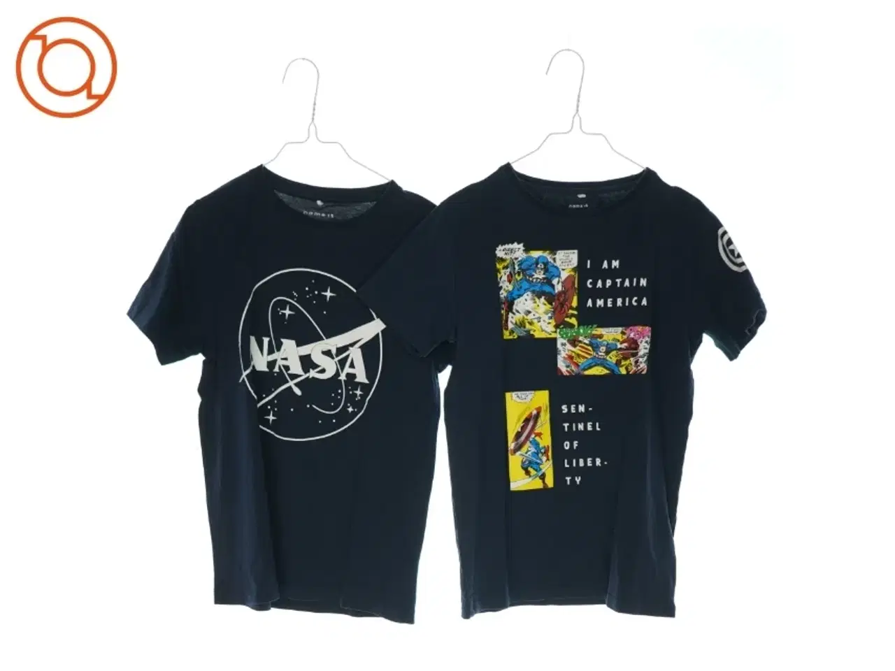 Billede 1 - T-Shirt (2 stk.) fra Name It (str. 146 cm)