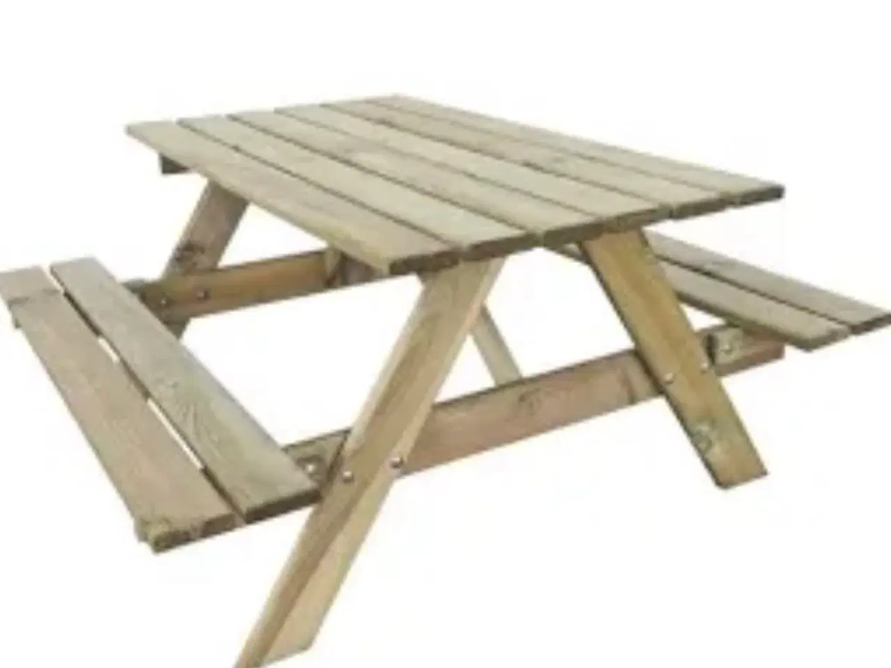 Billede 1 - Børne havebord med bænke